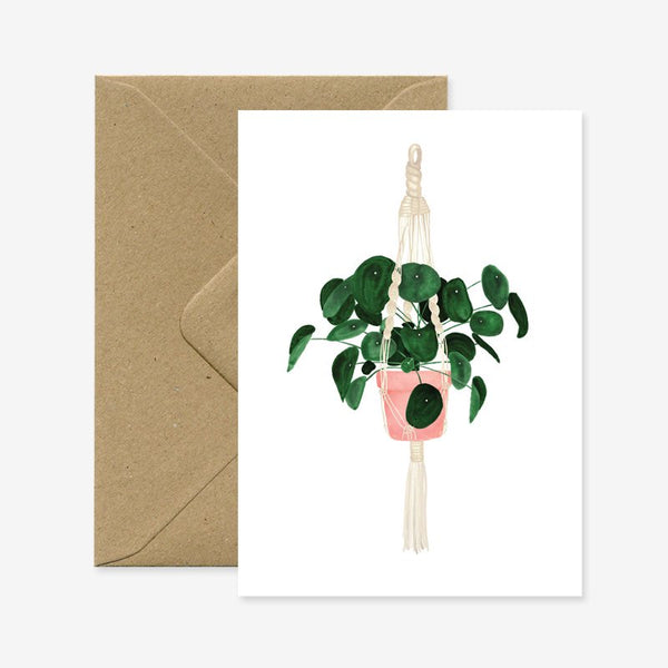 Pilea - Carte de voeux