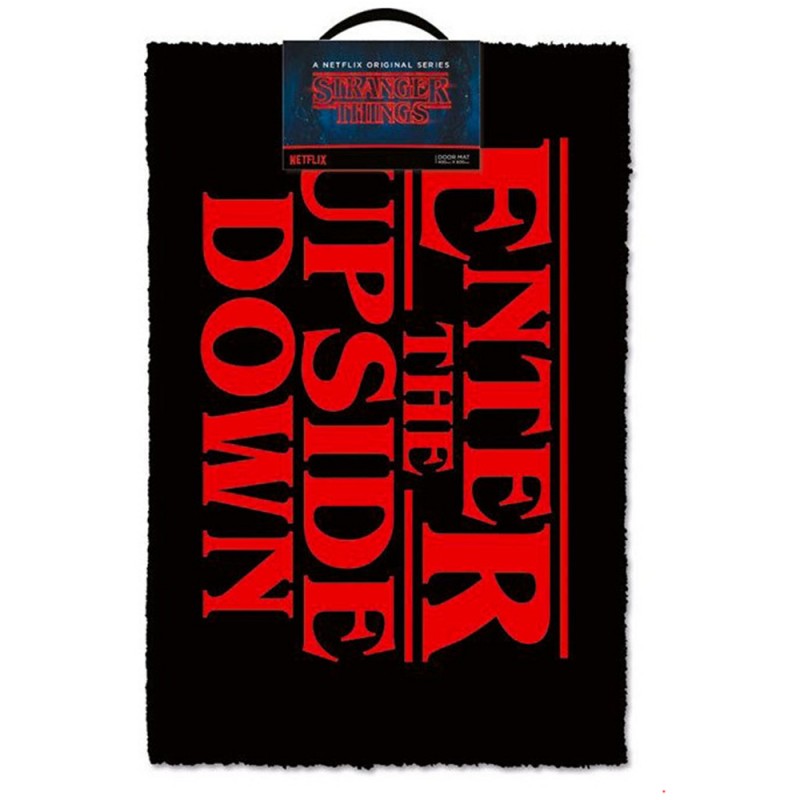 paillasson stranger things enter the upside down pyramid