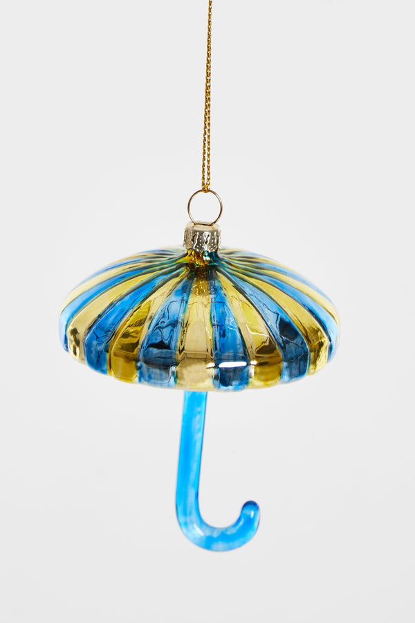 Boule de Noël Parapluie Bleu