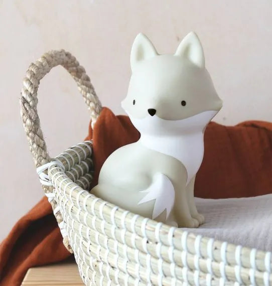 Petite veilleuse Renard Polaire – vue 2 – A Little Lovely Company