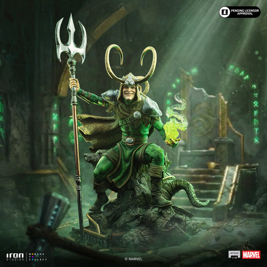 Pre-Order - Loki Laufeyson Statue - Marvel Comics - Art Scale 1/10 - Iron Studios