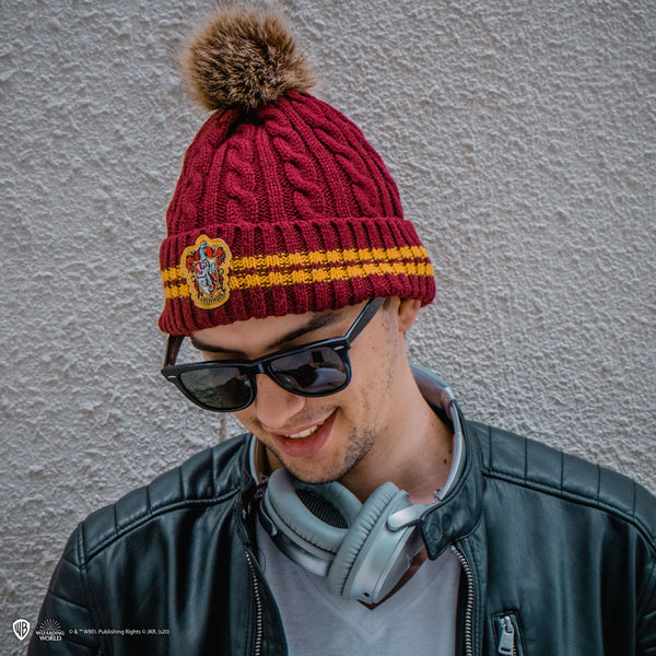 Gryffindor Pom-Pom Beanie