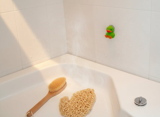Green duck toothbrush