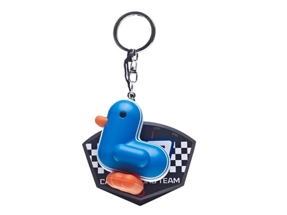 Blue Duck Racer Key Ring