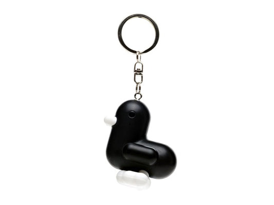 CMYK Black Duck Keychain