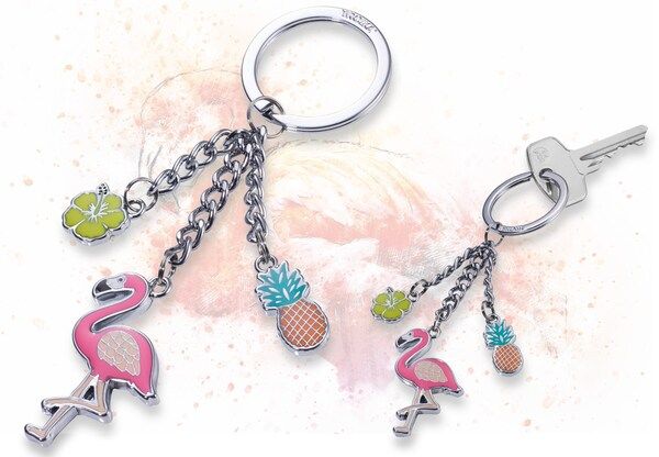 Porte-clés Flamant Rose FLAMINGO – détail 2