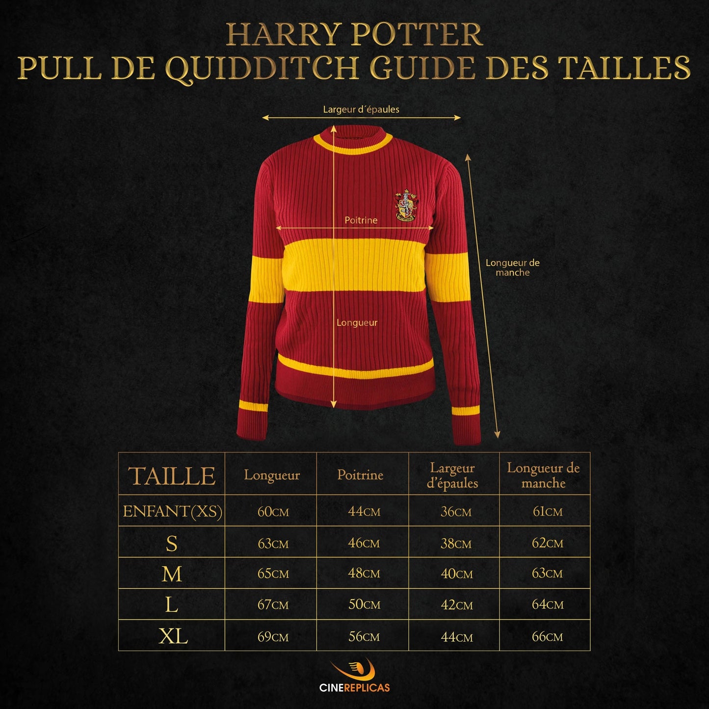 Gryffindor Quidditch Jumper