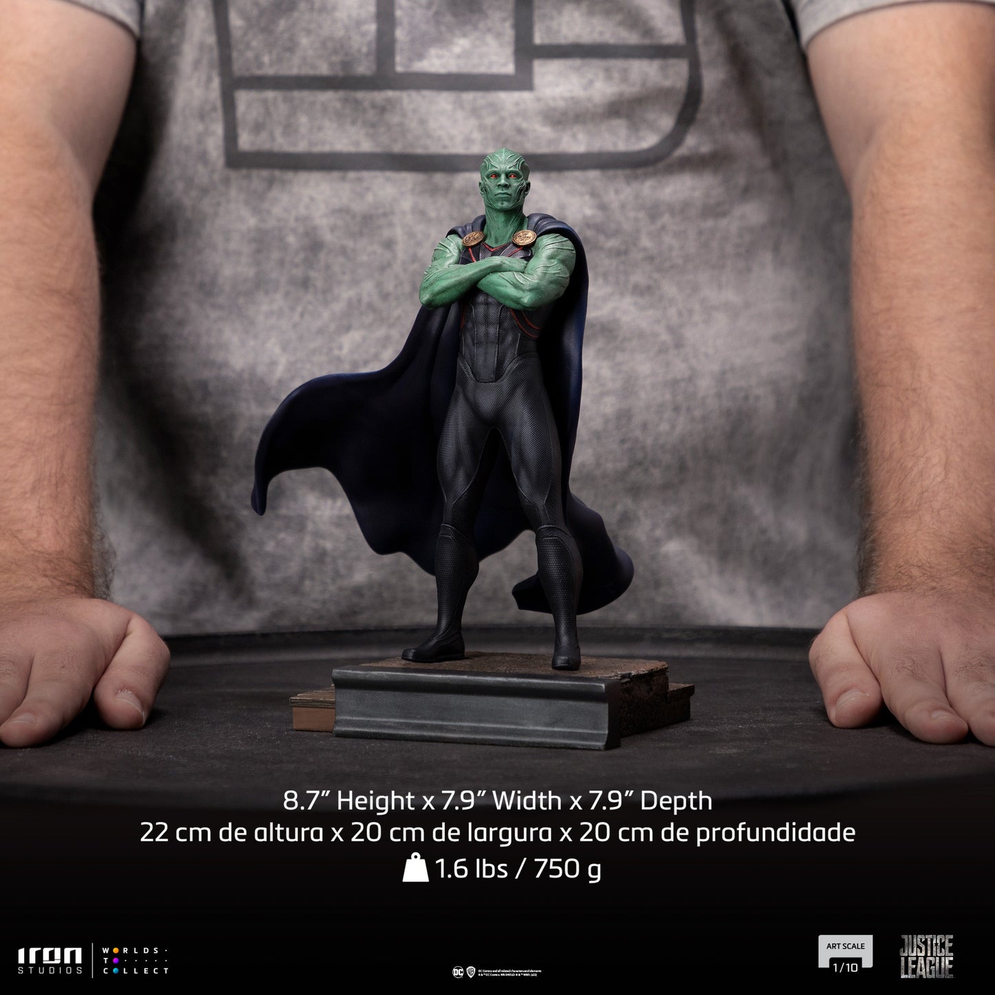 Martian Manhunter Statue (2022 Event Exclusive) - Zack Snyder's Justice League - BDS Art Scale 1/10-Iron Studios