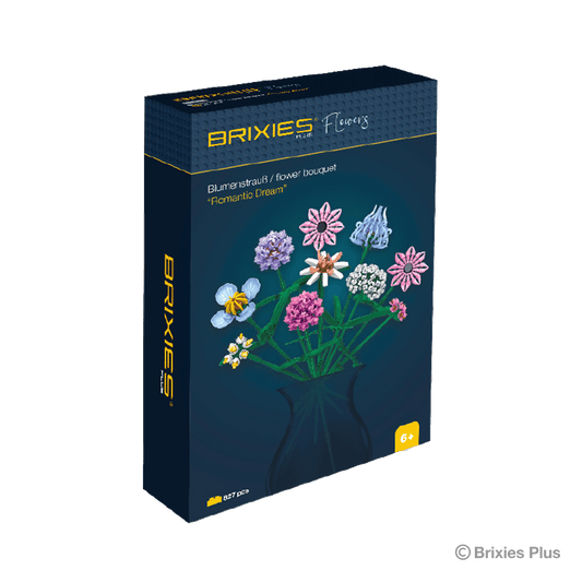 BRIXIES Plus Flower Bouquet "Romantic Dream"