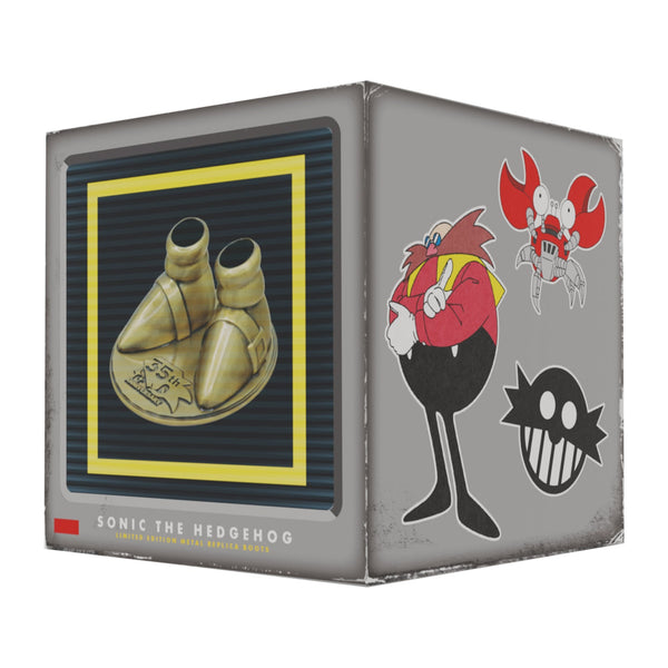 Sonic the Hedgehog – Limited Edition 35th Anniversary Metal Boot Replicas