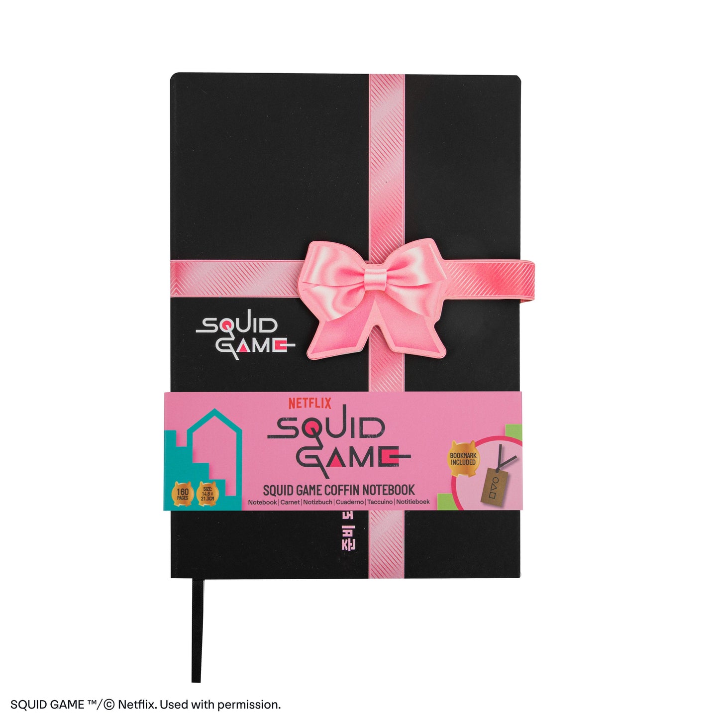 Squid Game Coffin Notebook