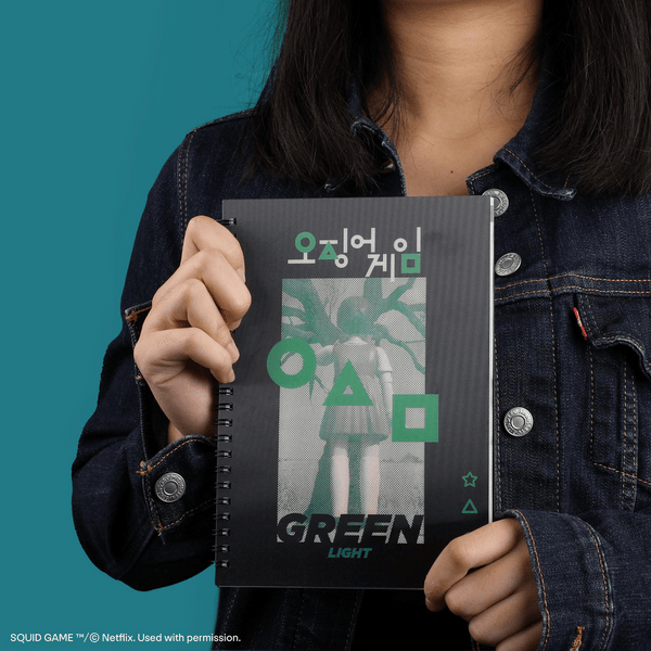 1, 2, 3, Soleil Lenticular Notebook