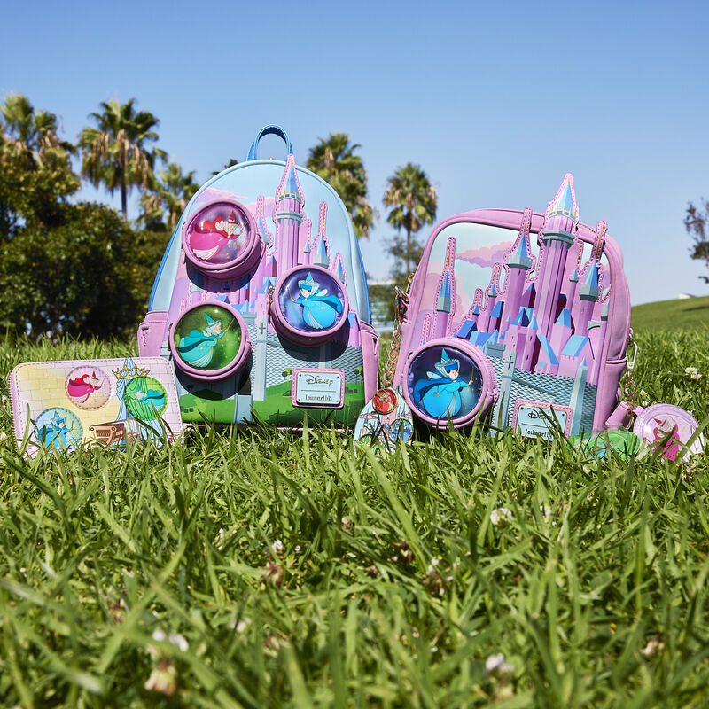 Sleeping Beauty Mini Backpack - Stained Glass Castle