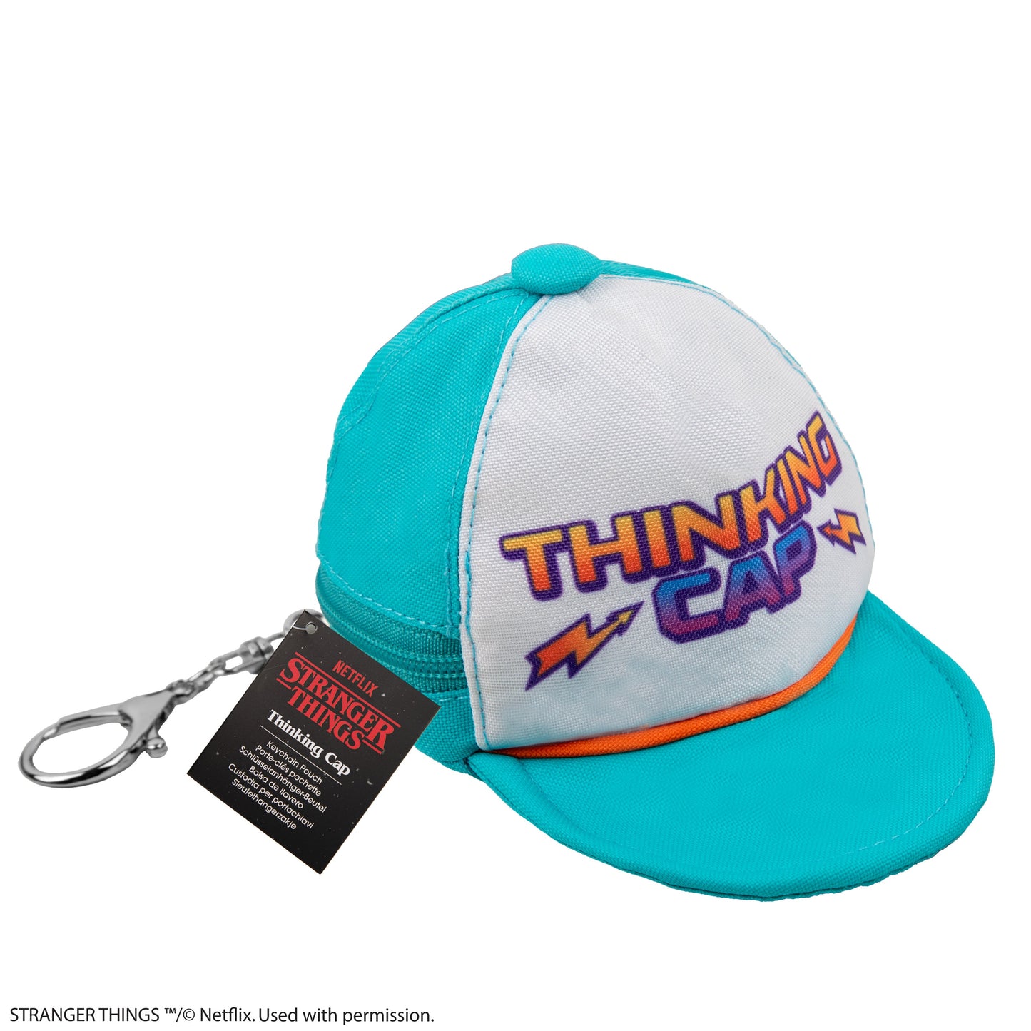 Thinking Cap Keychain Pouch