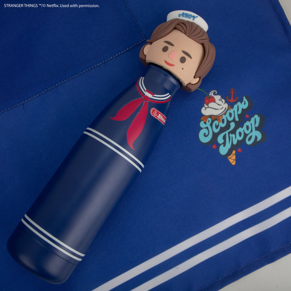 Steve Scoops Ahoy Insulated Sculpted Water Bottle