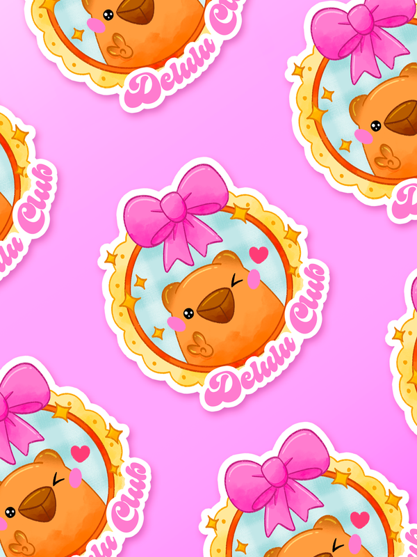 Delulu Club | Sticker — vue 2