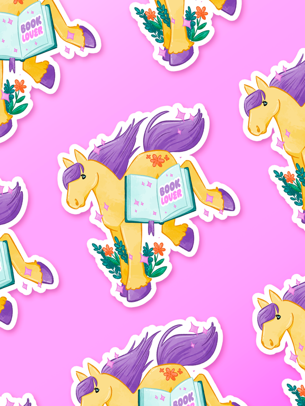 Book lover | Sticker — vue 2