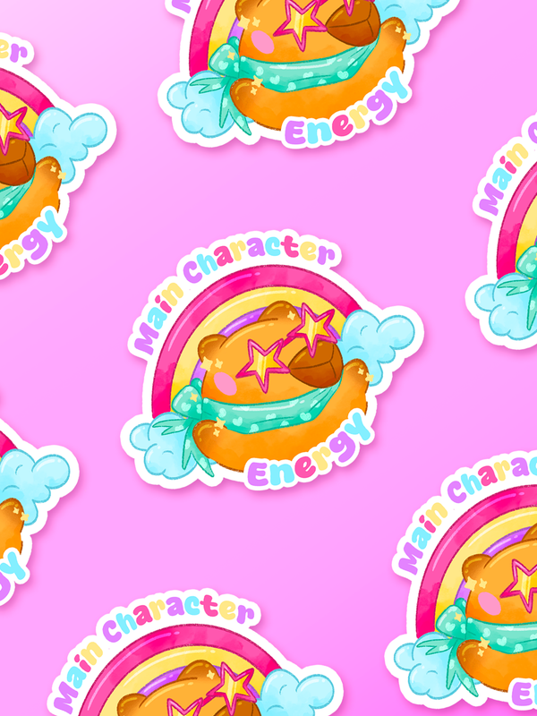 Main Character Energy | Sticker — vue 2