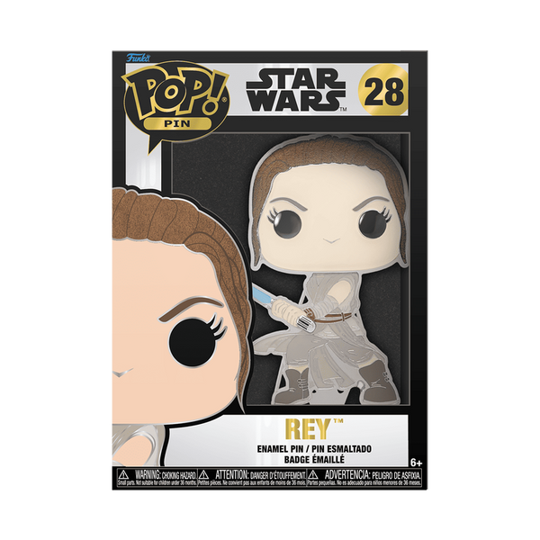Funko Pop! Pin Rey – Star Wars