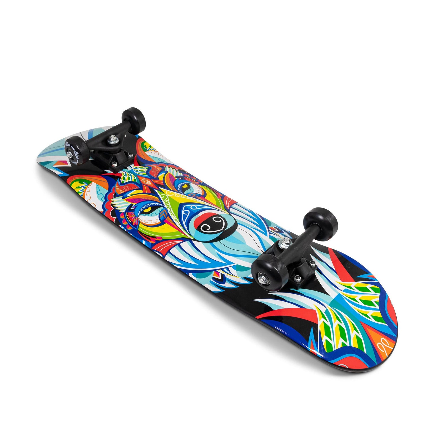 31-INCH PLASTIC SKATEBOARD WITH MIRROR GRAPHIC