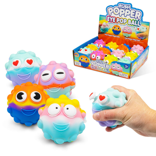Eye-popping stress ball