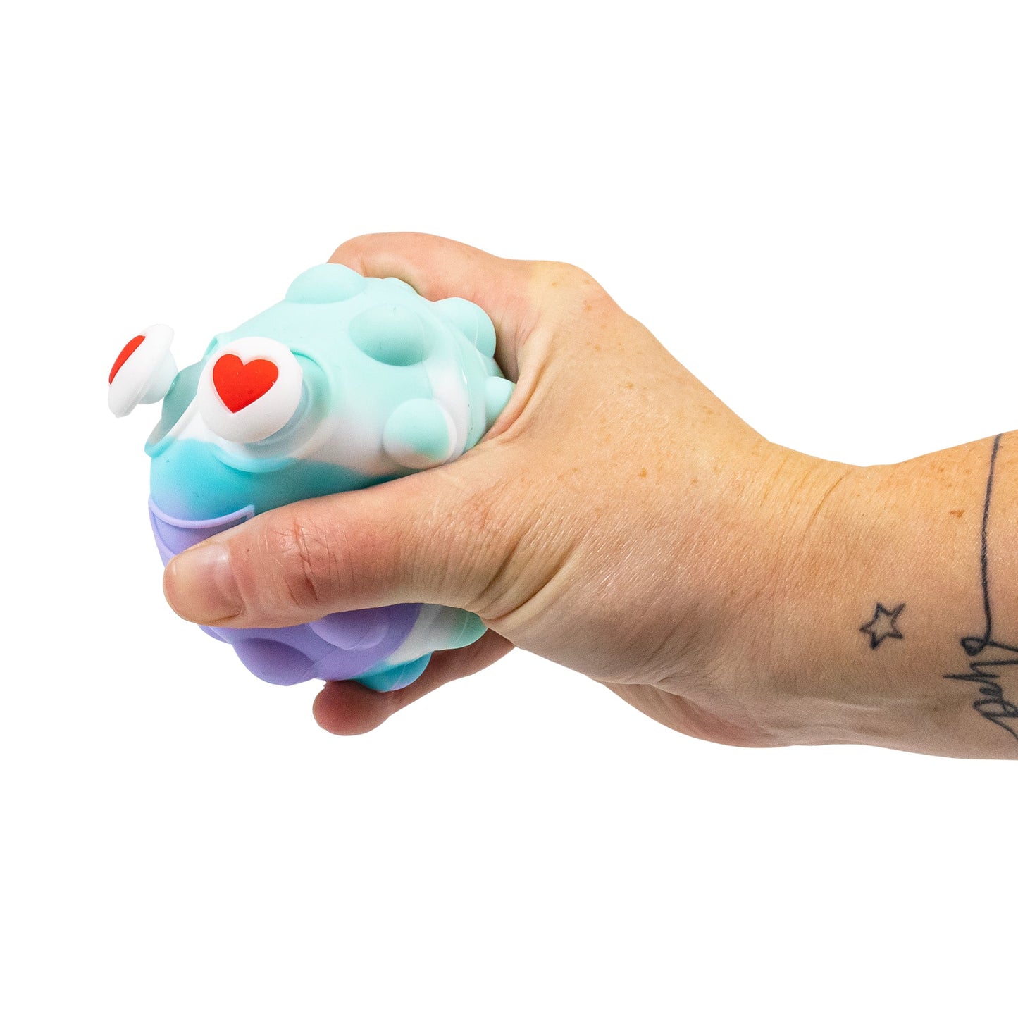 Eye-popping stress ball