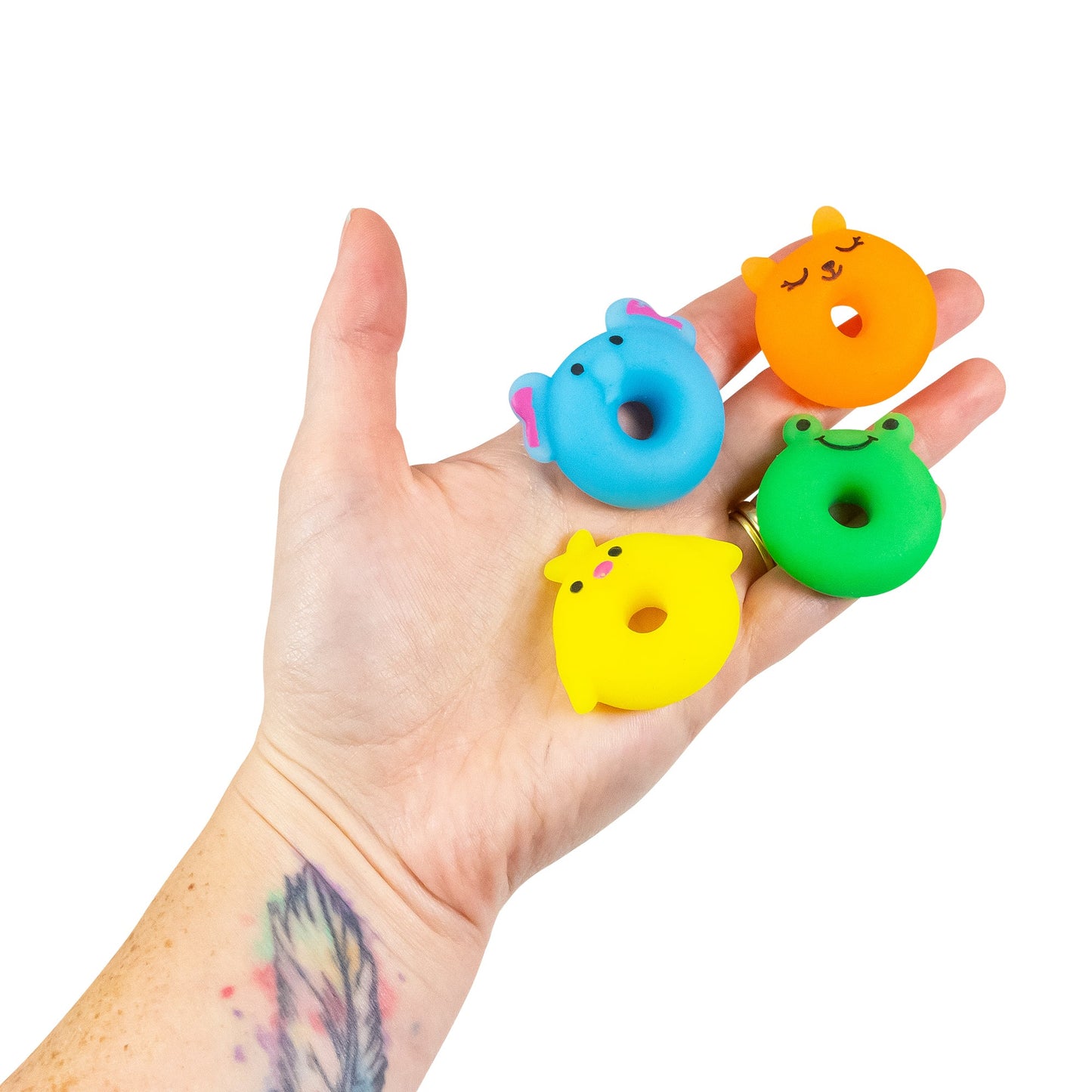 Set of 3 mini animal mochi