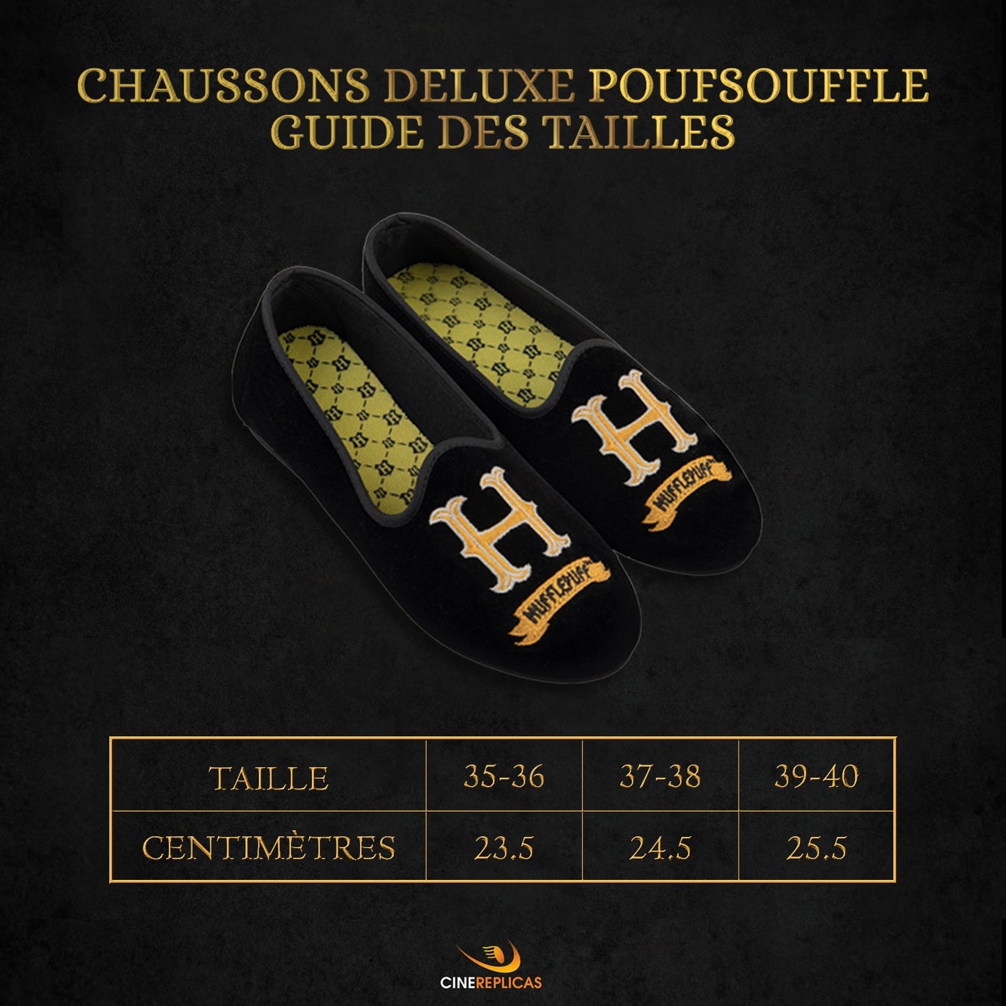 *Deluxe Hufflepuff Slippers