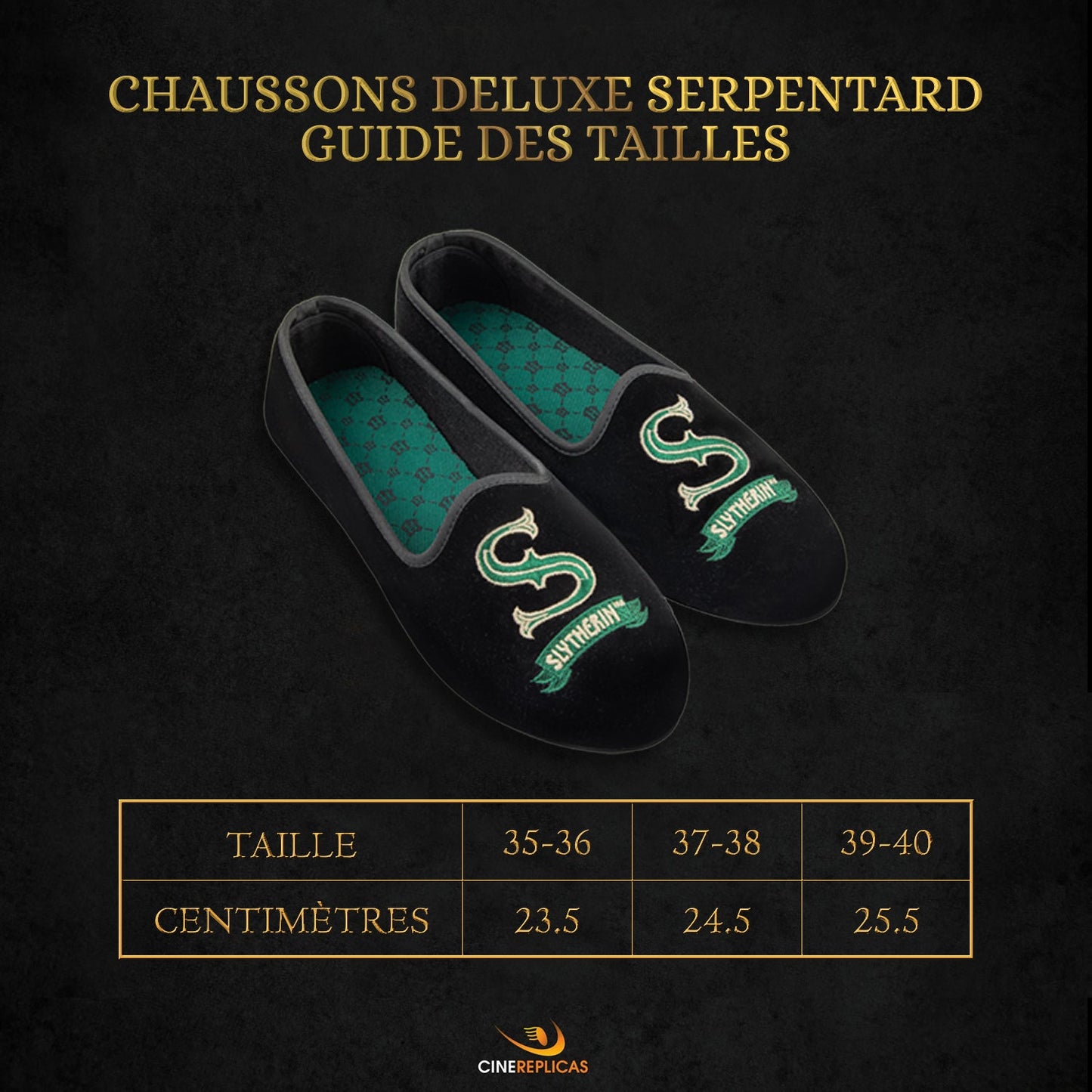 *Slytherin Deluxe Slippers
