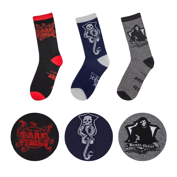 Set de 3 Paires de Chaussettes Magie Noire Edition Deluxe