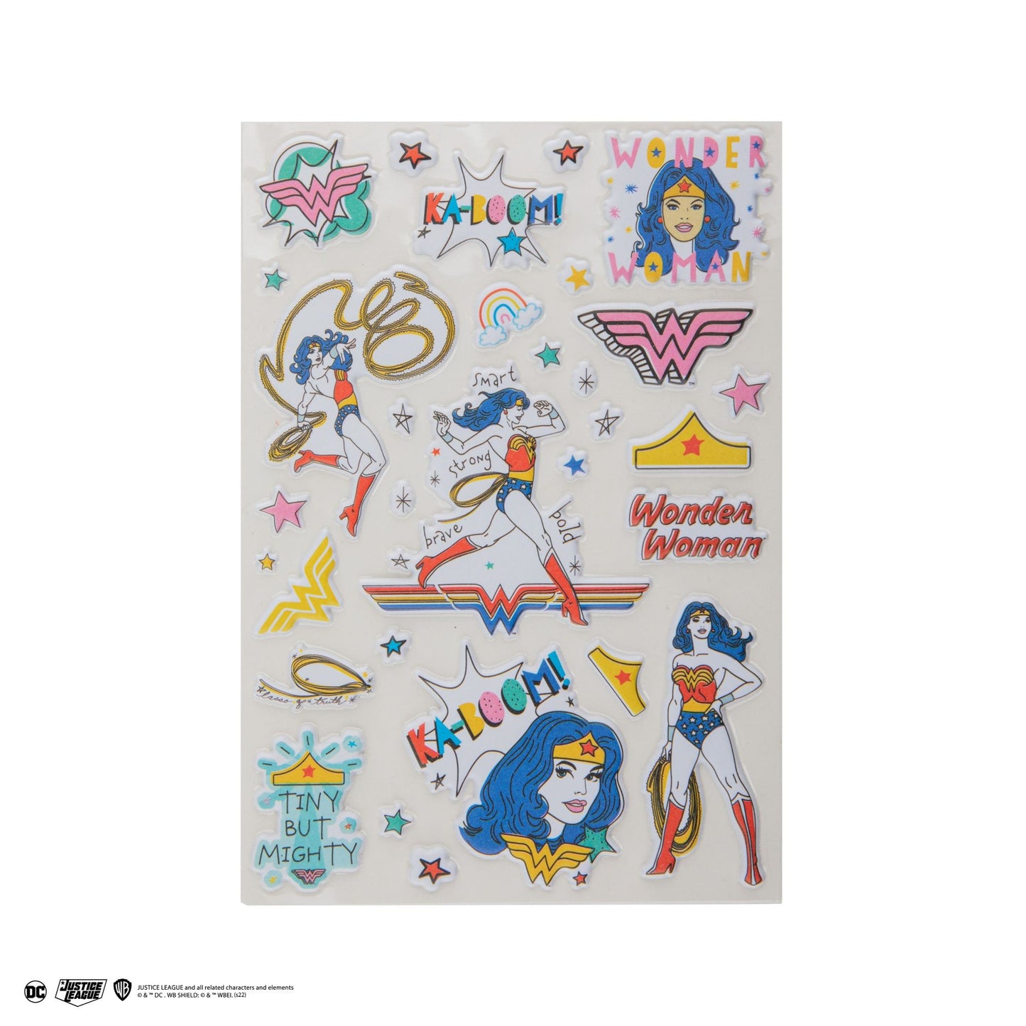 Wonder Woman 3D Stickers
