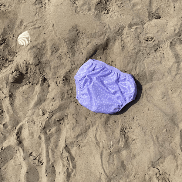 Swim Diaper - Lilac - Leopard