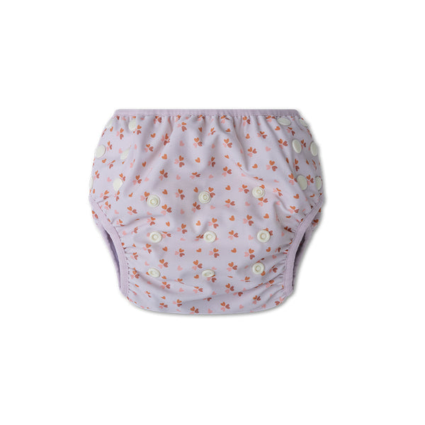 Swim Diaper - Old Pink - Cozy Hearts