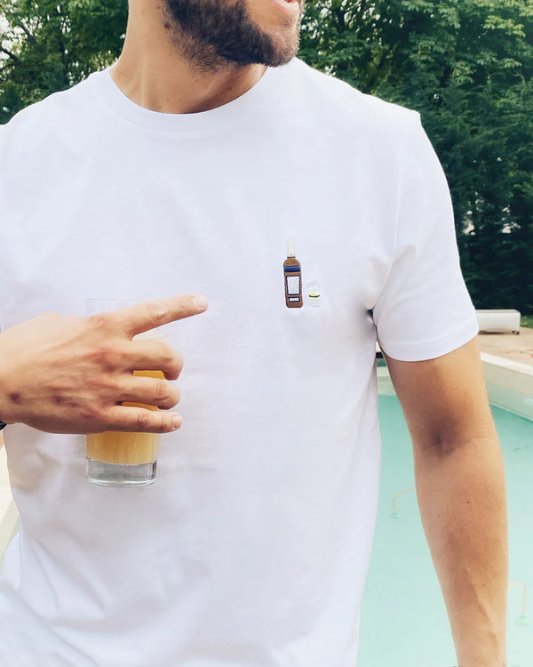 T-Shirt Brodé Ricou - t-shirt brodé Juste un T-shirt