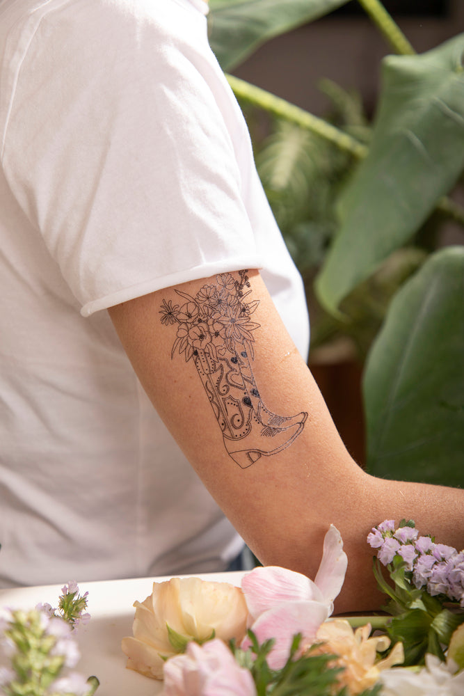 Cowboy boot - Tattoos