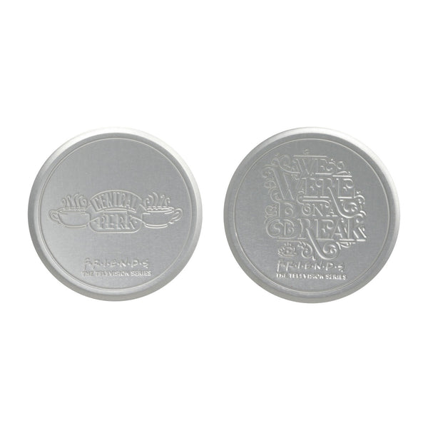 Set de 4 sous-verres métal embossés Friends