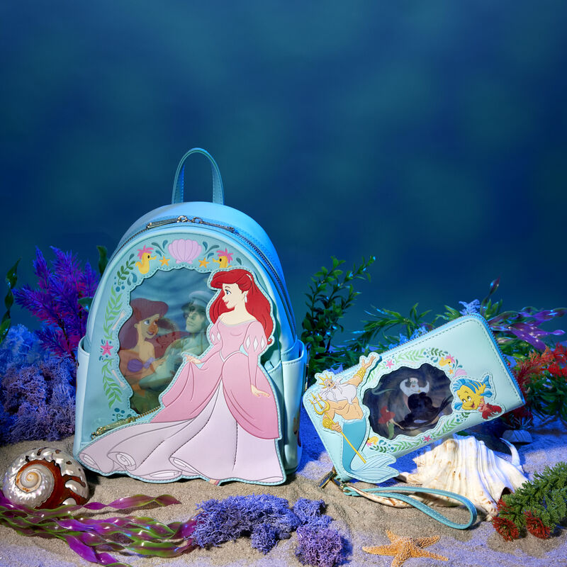 The Little Mermaid Mini Backpack (Lenticular)