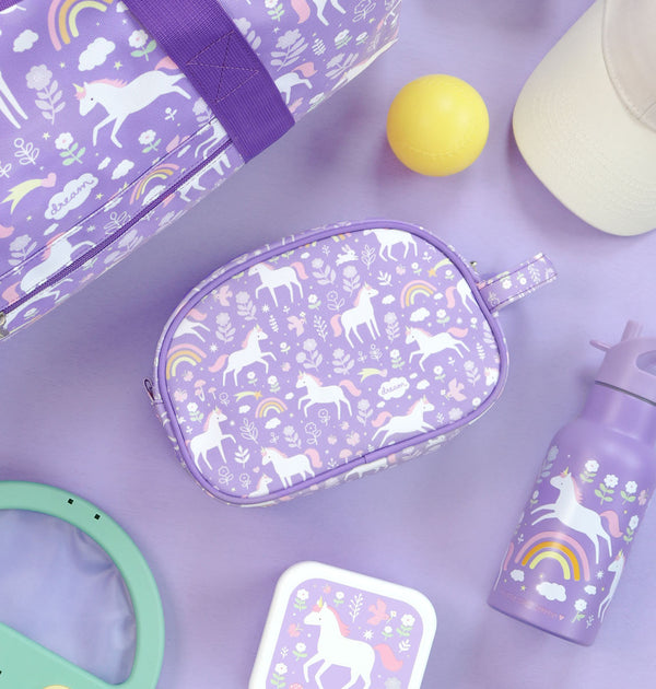 Trousse de toilette enfant - Unicorn Dreams – vue 2 – A Little Lovely Company