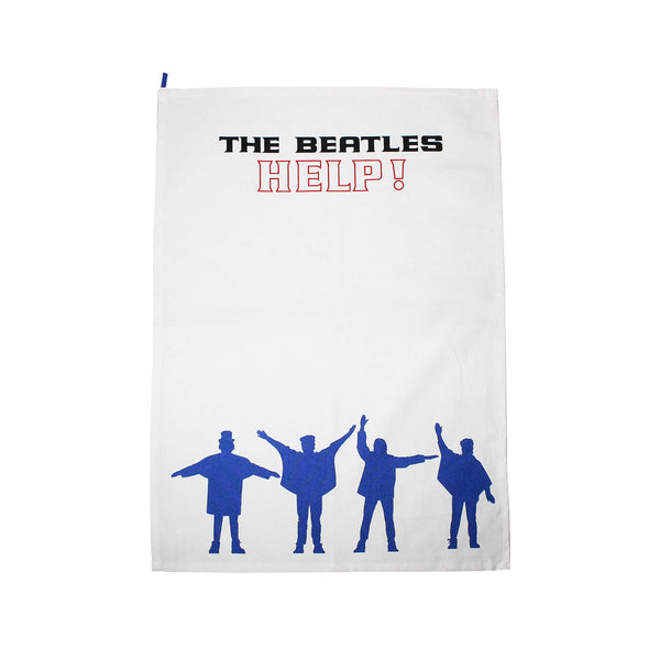The Beatles Help Tea Towel