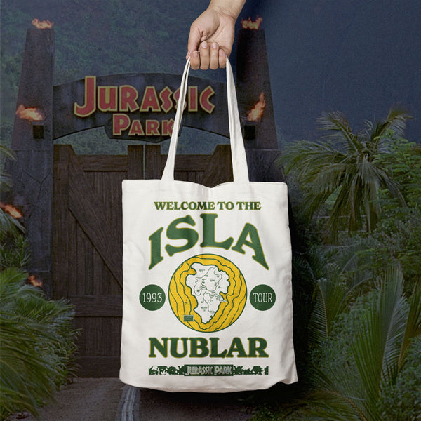 Tote Bag Jurassic Park - Isla Nublar