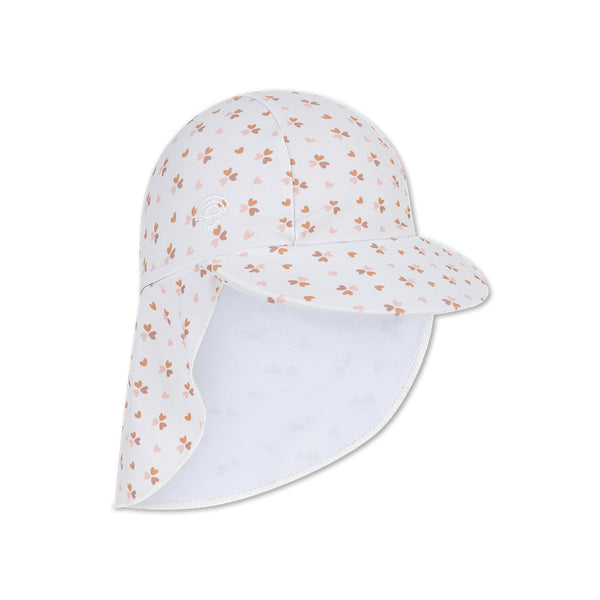 UV Sun Cap - Old Pink - Cozy Hearts