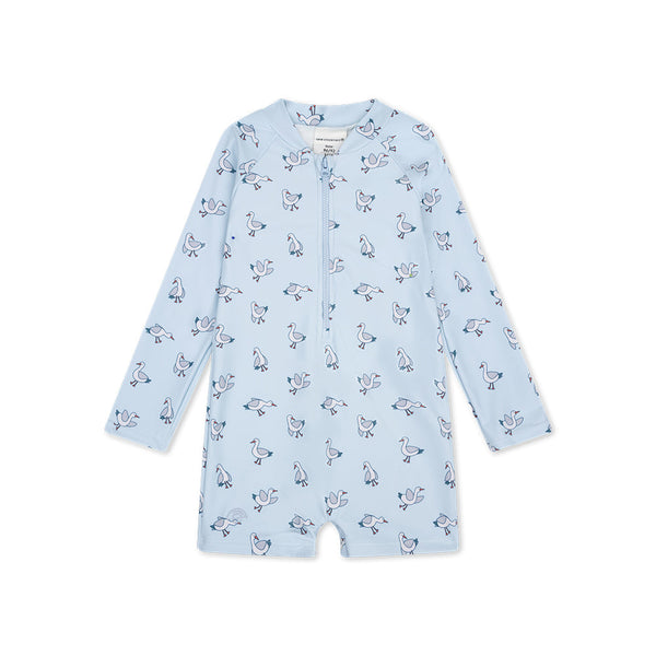 UV Swimsuit Boys - Blue - Little Seagull