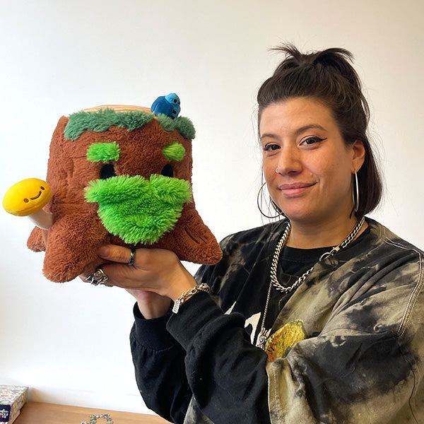 Peluche Mini Squishable – Souche D’Arbre