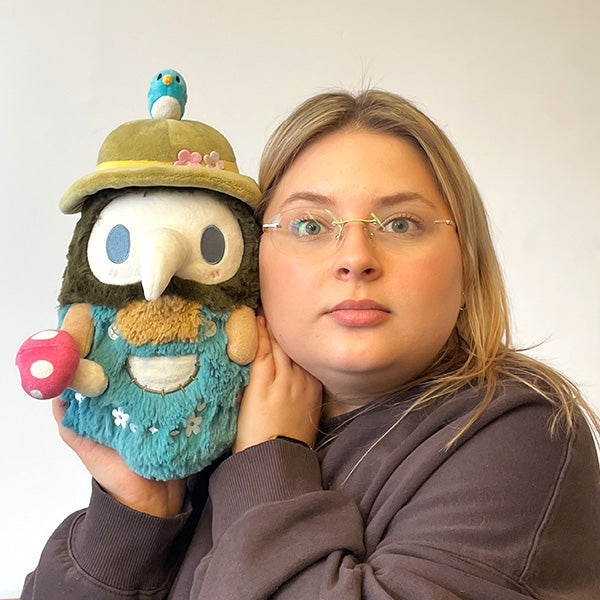 Peluche Mini Squishable – Printemps Champignon Docteur de la Peste