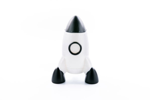 Black rocket night light