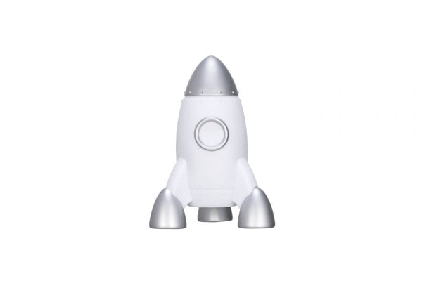 Silver rocket night light
