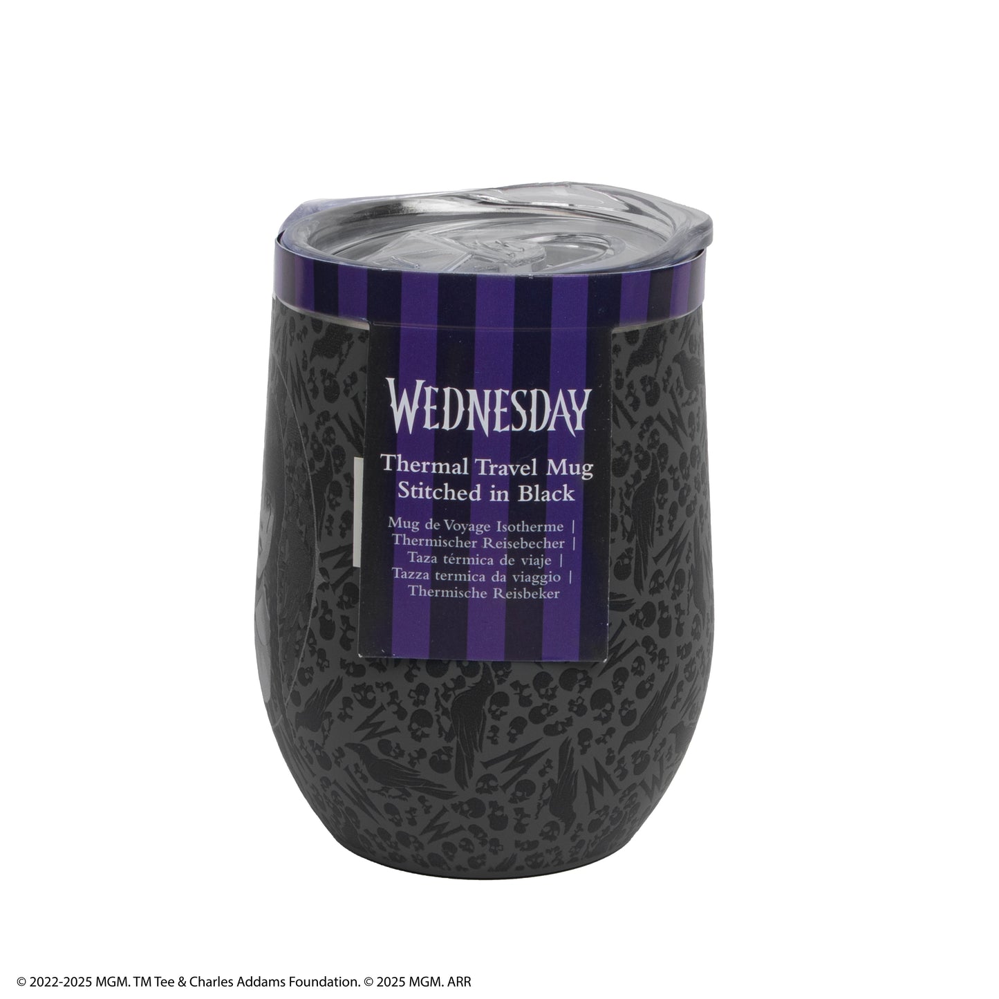 Black Tears Insulated Travel Mug