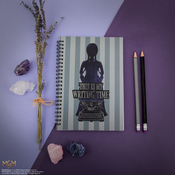 Wednesday Writing Time Violet Notebook