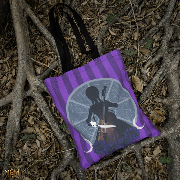 Tote Bag Mercredi et son violoncelle