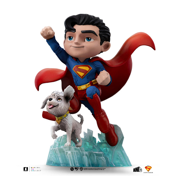 Superman and Krypto Figure - Superman - Mini Co. - DC Comics